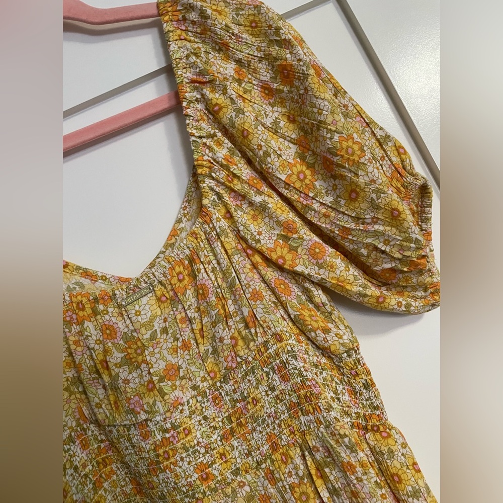 Billabong Something Pretty floral mini Dress NWT - Picture 6 of 12